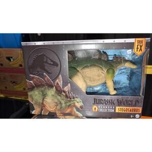 Mattel Jurassic World Hammond Collection Stegosaurus 44cm Figure Green JCH08